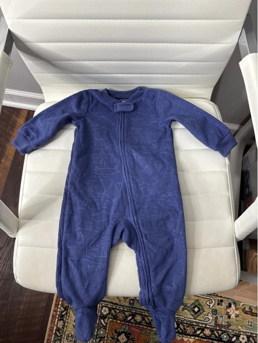 Carters Zip-Up Footed Sleeper Pajamas